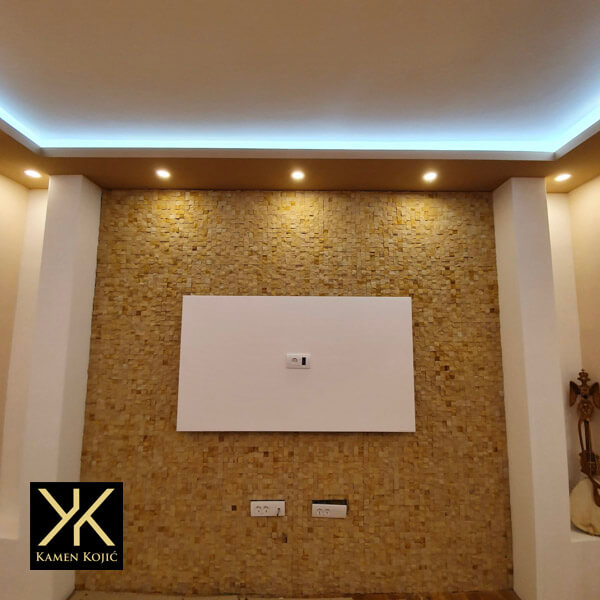 Mozaik od kamena teakwood