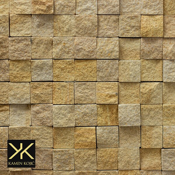 Teakwood mozaik kamen