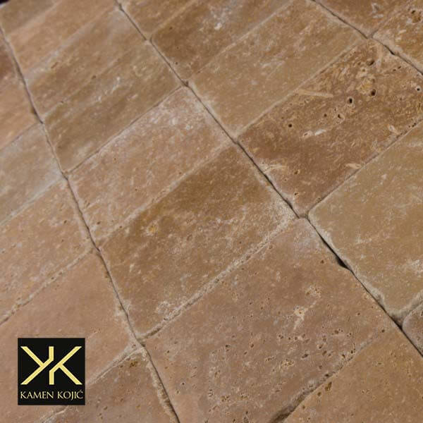 Travertin tiles 10x10 noce pločice