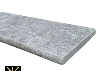 Silver travertin stepenice kamen kojic